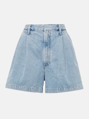 Agolde Becker High-Rise Denim Shorts